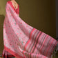Trendy Saree Linen Pink Print Saree