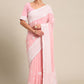 Contemporary Georgette Pink Embroidered Saree