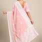 Contemporary Georgette Pink Embroidered Saree