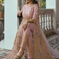 Salwar Suit Net Pink Embroidered Salwar Kameez