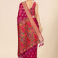 Classic Organza Pink Weaving Saree