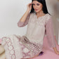 Casual Kurti Viscose Pink Embroidered Kurtis