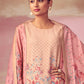 Palazzo Salwar Suit Pashmina Pink Digital Print Salwar Kameez