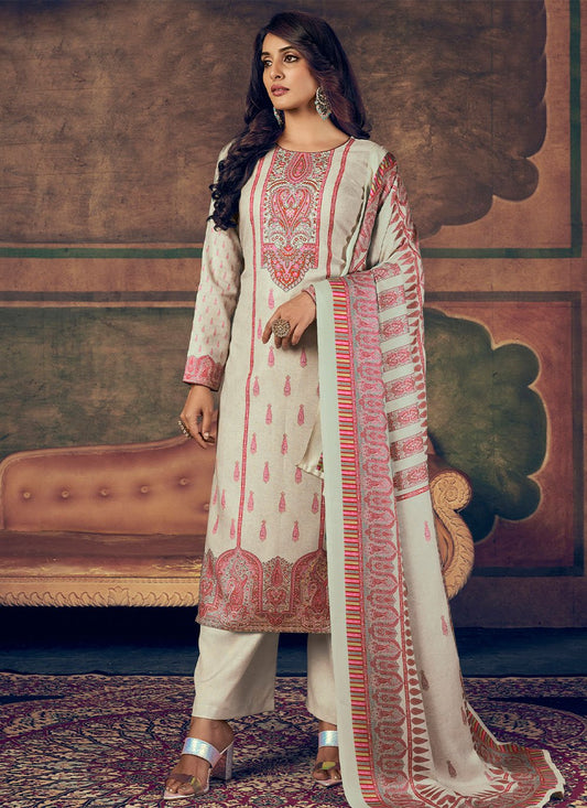 Trendy Suit Pashmina Pink Digital Print Salwar Kameez
