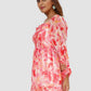 Designer Kurti Chiffon Pink Print Kurtis