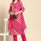 Salwar Suit Rayon Pink Print Salwar Kameez