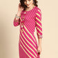 Salwar Suit Rayon Pink Print Salwar Kameez