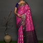 Classic Kanjivaram Silk Pink Hand Work Saree