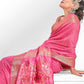 Classic Cotton Pink Sequins Saree