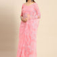 Trendy Saree Net Pink Embroidered Saree