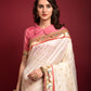 Classic Silk Pink Woven Saree
