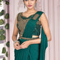 Classic Imported Green Plain Saree