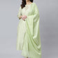 Salwar Suit Poly Silk Sea Green Embroidered Salwar Kameez