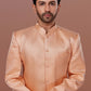 Indo Western Polyester Pink Fancy Work Mens