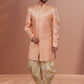 Indo Western Polyester Pink Fancy Work Mens