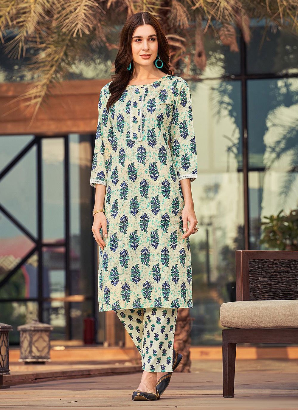 Casual Kurti Cotton Multi Colour Print Kurtis