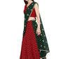 Contemporary Georgette Red Print Saree