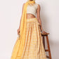 Lehenga Choli Art Silk Crush Yellow Embroidered Lehenga Choli