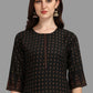 Casual Kurti Rayon Black Print Kurtis