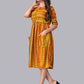 Party Wear Kurti Cotton Rayon Multi Colour Print Kurtis