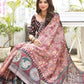 Classic Cotton Silk Multi Colour Print Saree