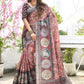 Classic Cotton Silk Multi Colour Print Saree