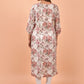 Designer Kurti Cotton Off White Print Kurtis