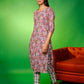 Pant Style Suit Cotton Pink Print Salwar Kameez