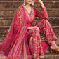 Salwar Suit Cotton Hot Pink Print Salwar Kameez