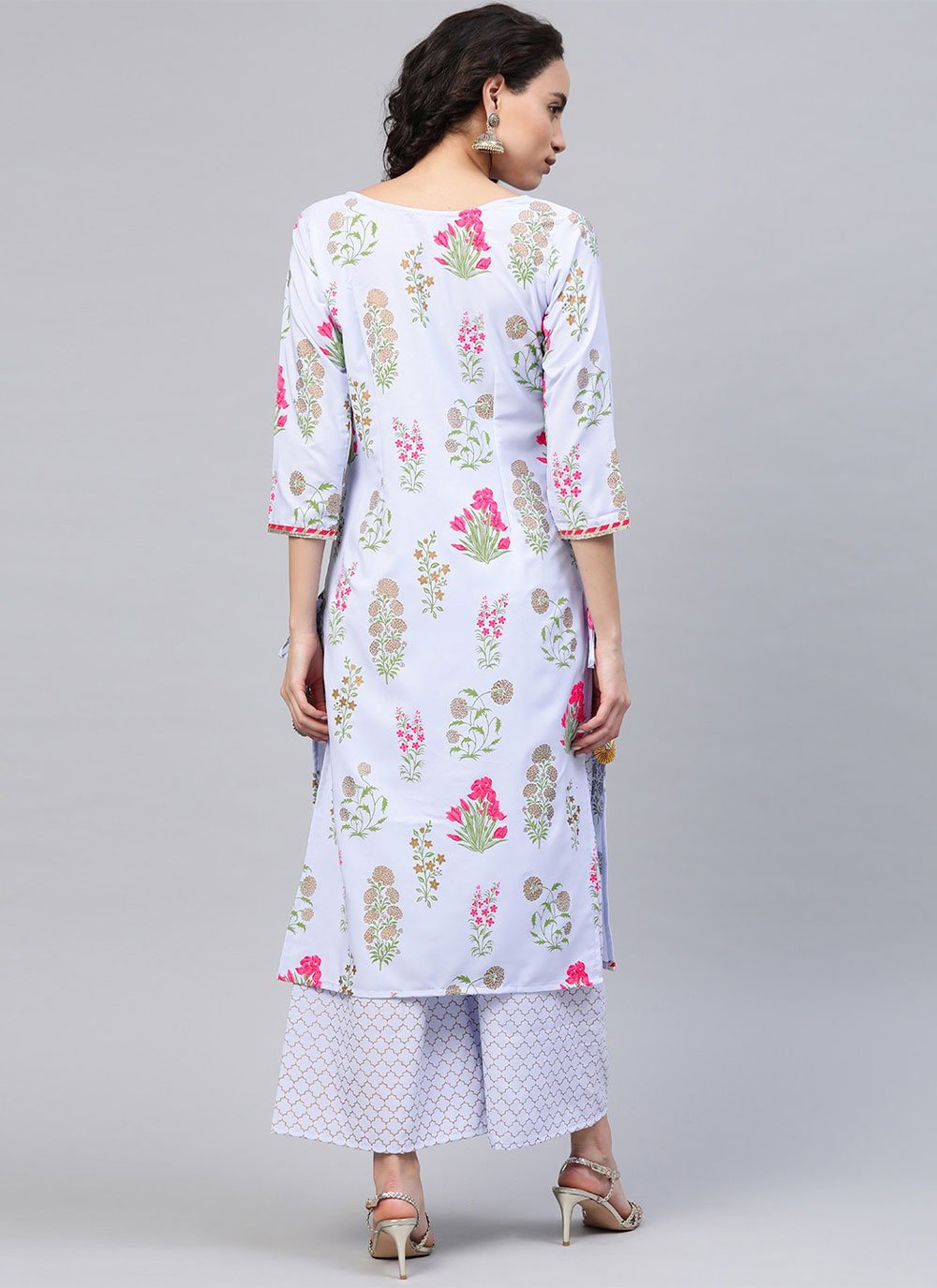 Casual Kurti Crepe Silk Multi Colour Print Kurtis