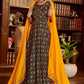 Gown Cotton Green Print Gown