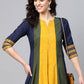 Party Wear Kurti Poly Silk Green Print Kurtis