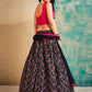 Readymade Lehenga Choli Chiffon Multi Colour Hand Work Lehenga Choli