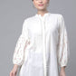 Casual Kurti Cotton Off White Print Kurtis