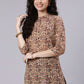 Designer Kurti Cotton Multi Colour Print Kurtis