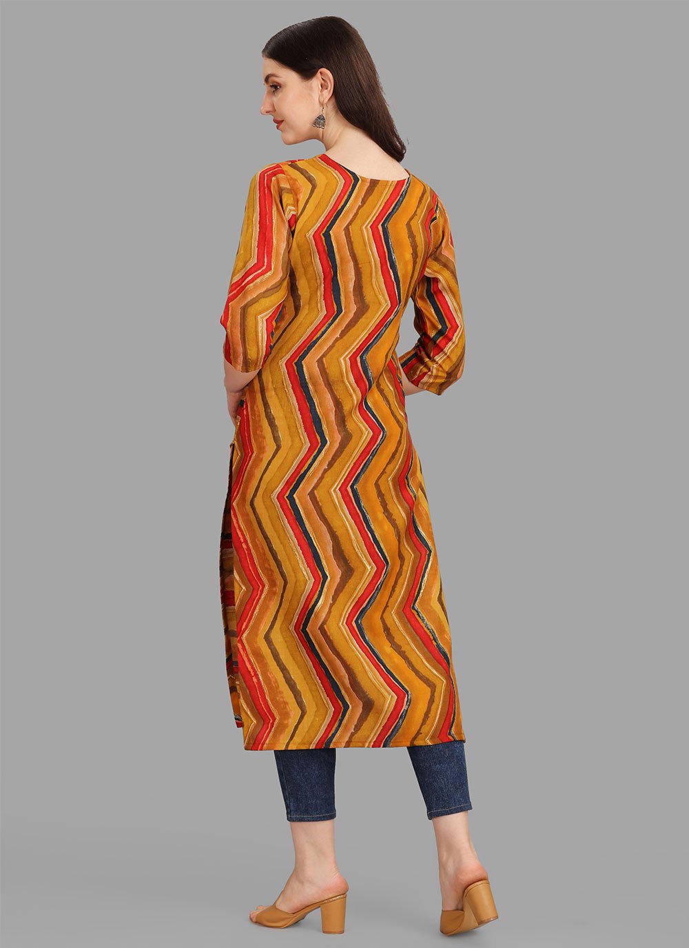 Casual Kurti Rayon Multi Colour Print Kurtis