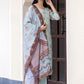 Salwar Suit Silk Sea Green Print Salwar Kameez