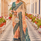 Classic Chiffon Silk Multi Colour Print Saree
