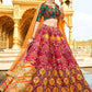 Lehenga Choli Silk Multi Colour Mirror Lehenga Choli