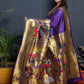 Trendy Saree Silk Purple Jacquard Work Saree