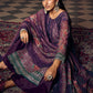 Straight Salwar Suit Georgette Purple Digital Print Salwar Kameez