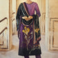 Salwar Suit Velvet Purple Digital Print Salwar Kameez