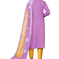 Salwar Suit Cotton Purple Print Salwar Kameez