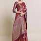 Classic Art Silk Uppada Silk Purple Zari Saree