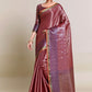 Classic Art Silk Uppada Silk Purple Zari Saree