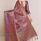 Classic Art Silk Uppada Silk Purple Zari Saree