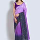 Shaded Saree Georgette Purple Sequins Saree