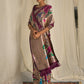 Classic Silk Purple Meenakari Saree
