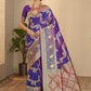 Contemporary Silk Purple Weaving Saree