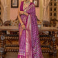 Trendy Saree Patola Silk Purple Print Saree
